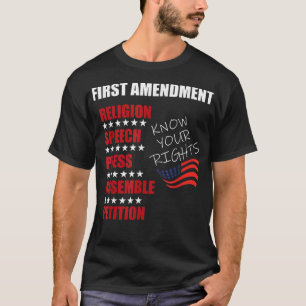 訂正権利監査統一された州構成 Tシャツ