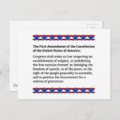 訂正権 ポストカード (正面/裏面)