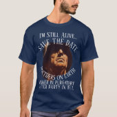 訃報 葬儀 愛 喪 失祈り ウェイク Tシャツ (正面)