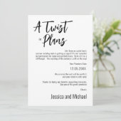 💍計おもしろい画のエレガントミニマル変更 セーブザデート (スタンド正面)