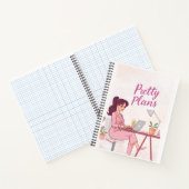 計かわいらし画 ノートブック (内部)