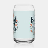 計り知れない祝福 インスピレーション フラワールアート ガラス缶 (左)