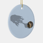 "計り難で潜在的な"倍はオーナメント味方しました セラミックオーナメント (右)