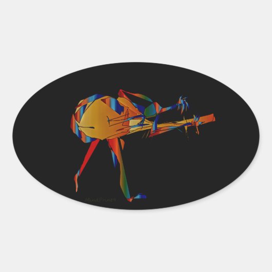 計器学者 楕円形シール (正面)