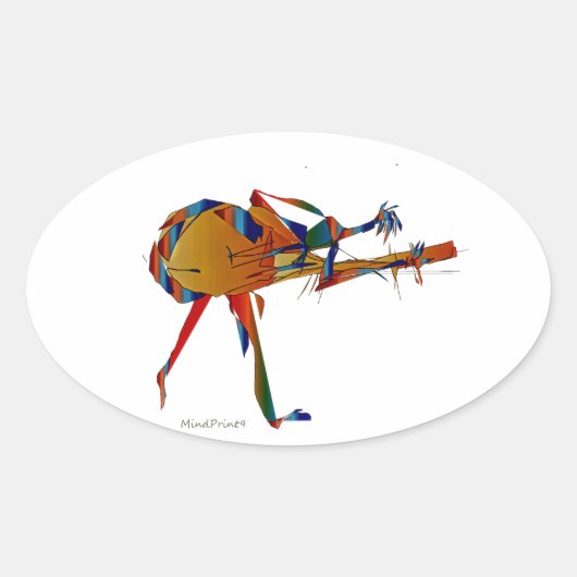 計器学者 楕円形シール (正面)