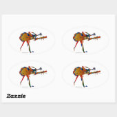 計器学者 楕円形シール (シート)