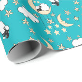 計数羊の包装紙12 ラッピングペーパー (ロールコーナー)