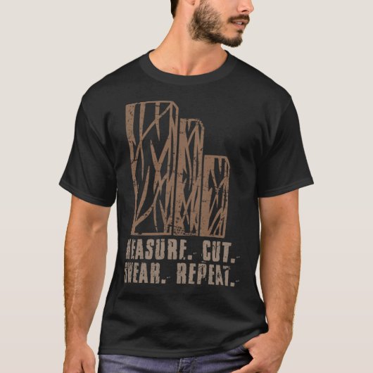 計測カット誓約リピート面白いエスカベーター少年スイーツ Tシャツ (正面)