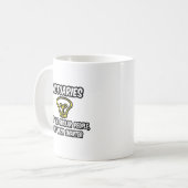 計理人…普通の人だけ頭が切れる コーヒーマグカップ (正面左)