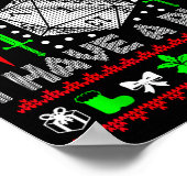 計画があるから安心して Plan Christmas D20 ユアリーグテーブルウェア ポスター (角)