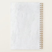 「計画に基づいて生産性カスタムをカスタマイズ プランナー手帳 (裏面)