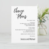 💍計画のエレガントミニマルな変更 セーブザデート (スタンド正面)