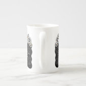 計画のコーヒー・マグへの夢 ボーンチャイナマグカップ (裏面)