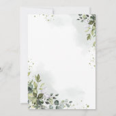 計画の変エレガント更結婚植物園 セーブザデート (裏面)