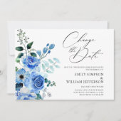 計画の変更がほこりっぽい青葉を延期 招待状 (正面)