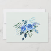 計画の変更がほこりっぽい青葉を延期 招待状 (裏面)