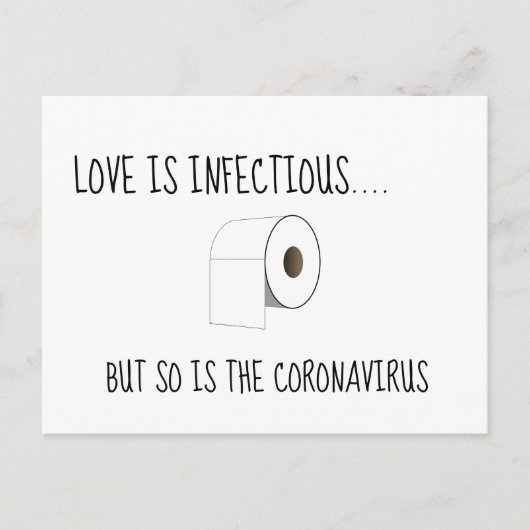 計画の変更の延期または取り消結婚し ポストカード (正面)