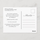 計画の変更ベビーズブレスメイソン結婚ジャー ポストカード (裏面)