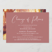 計画の変更延期写真Marsala 案内状 (正面/裏面)