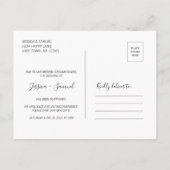 計画の変更日付を保存する 案内ポストカード (裏面)