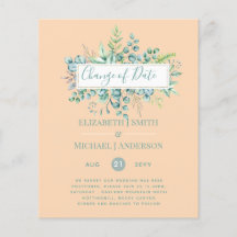 計画の変更日付緑のユーカリイベント