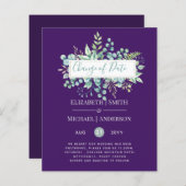 計画の変更日付緑のユーカリイベント (正面/裏面)