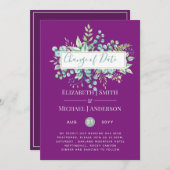 計画の変更日付緑のユーカリイベント (正面/裏面)