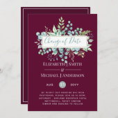 計画の変更日付緑のユーカリイベント (正面/裏面)