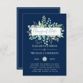 計画の変更日付緑のユーカリイベント (正面/裏面)