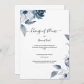 計画の変更、イベントの取消 招待状 (正面/裏面)