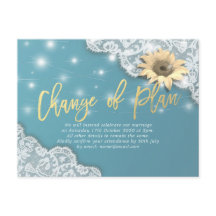 計画の延期レ結婚ースひまわりの変更