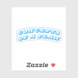 計画の概念 シール