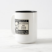 計画の欠乏 ツートーンマグカップ (正面左)