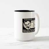 計画の欠乏 ツートーンマグカップ (正面右)