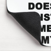 計画の欠乏 マウスパッド (コーナー)