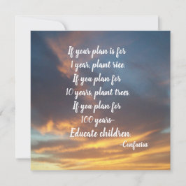 計画もしの孔子フラットカード シーズンカード