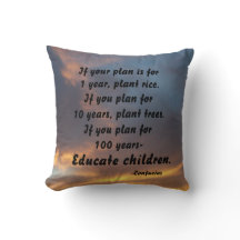 計画もしの孔子装飾用クッション