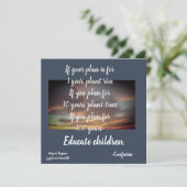 計画もしの孔子 シーズンカード (スタンド正面)