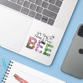 計画ビー救ザビーのカスタムカットのビニール シール (ノートパソコンとiPhone)