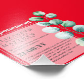 計画変更の延期ユーカリ フォトプリント (角)