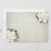 計画変更延期 赤いトラックの結婚式 案内状 (裏面)