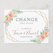 計画変更 結婚延期 ポストカード (正面)