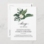 計画延期結婚の熱帯化の変化 ポストカード (正面/裏面)