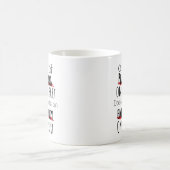 計画性の欠如が面白い コーヒーマグカップ (中央)