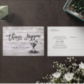 計画結婚の変更の延期処分 案内ポストカード