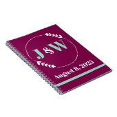 計画結婚またはポストイベント ノートブック (右側)