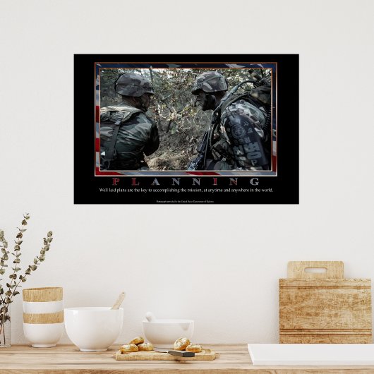 計画 ポスター (キッチン)