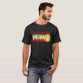 計画Bの時間 – BITCOIN CRYPTO Tシャツ (正面フル)