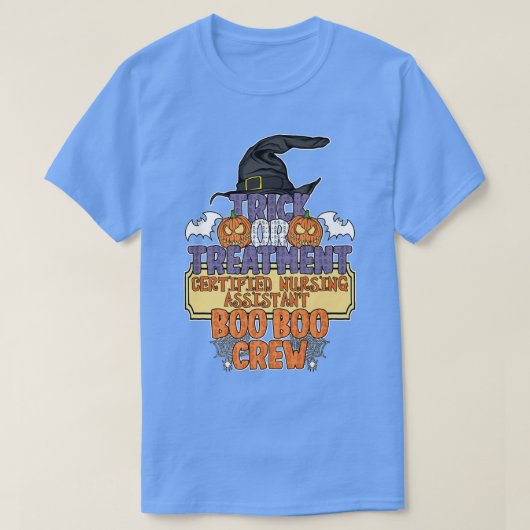 計略トリートメント看護助手 Tシャツ (デザイン正面)