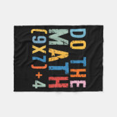 計算してみろ 67 ミーム 面白い 6 7 メンズ レディース ティー フリースブランケット (正面(横))